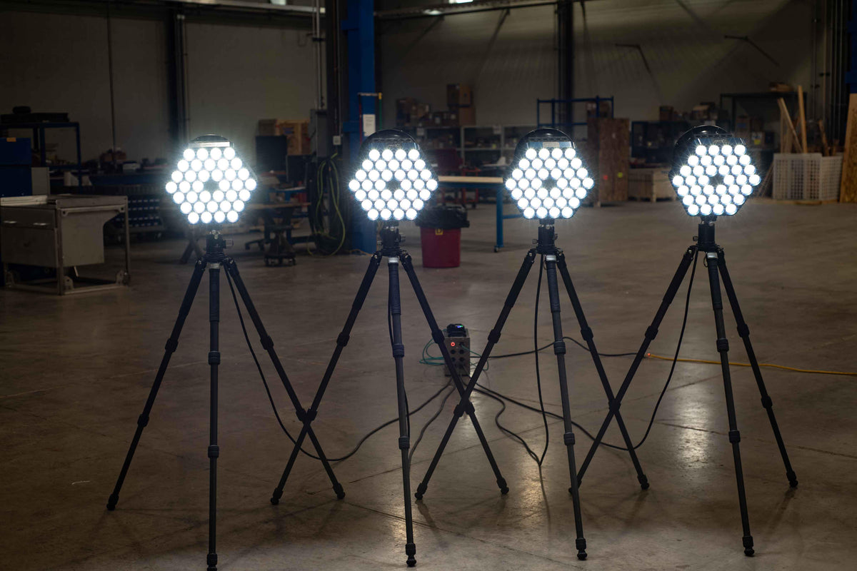 WS2-K4-TRM (4 - 14" Hexagon Light Kit)