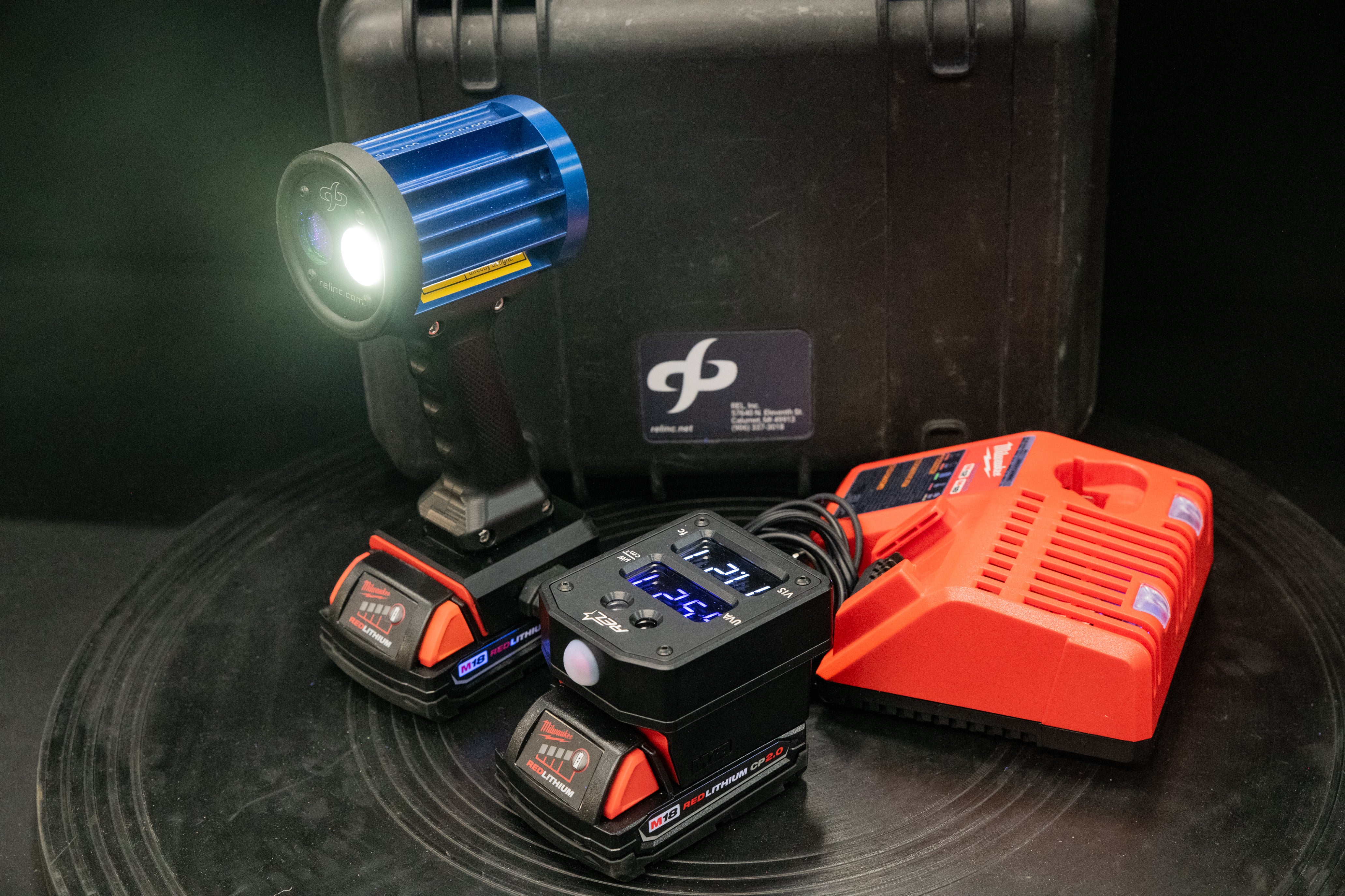 UV-3400 w/UV-7300 C4 Nomad-GO with  Nomad-DER Light Meter